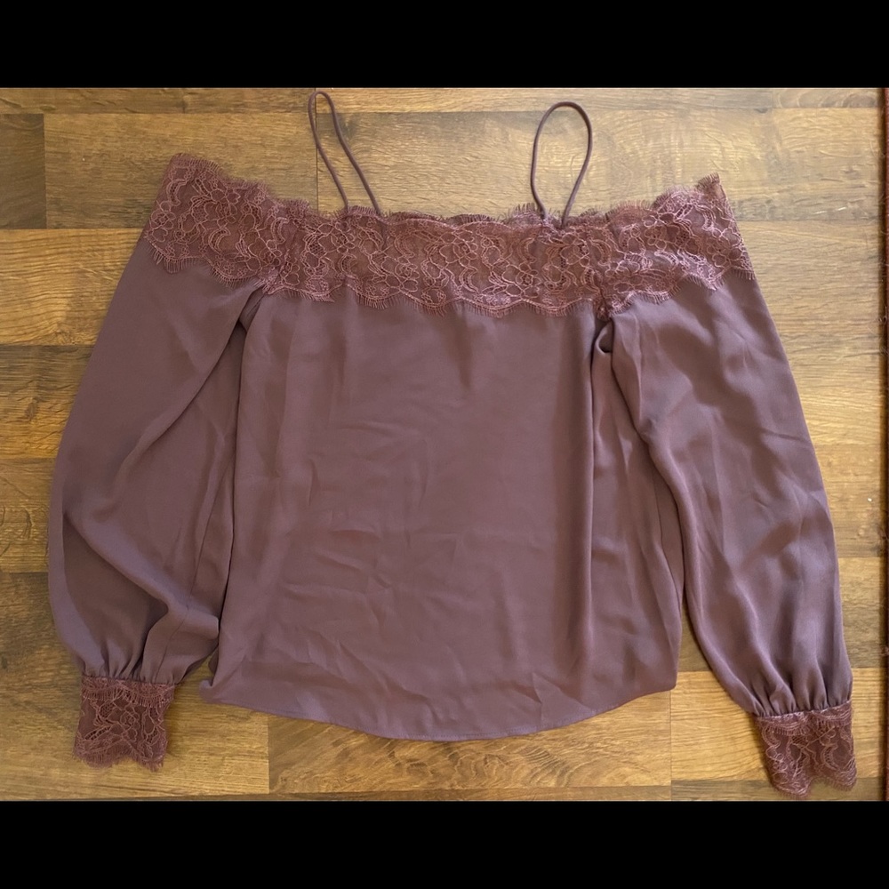 Express off the shoulder blouse